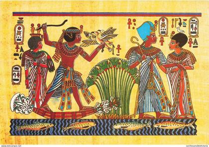 [-15%] EGYPTE - Musées - Tutankhamun and wife Ankhesenamun - Carte Postale
