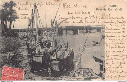 Egypt - CAIRO - Qasr El Nil Bridge