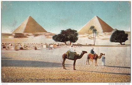EGYPTE     PYRAMIDES