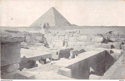 EGYPTE - PYRAMIDES
