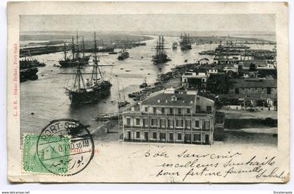 CPA - Carte Postale - Egypte - Port Saïd - Port - 1907 ( I10855)
