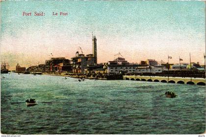 CPA PORT-SAID Le Port EGYPT (1324591)