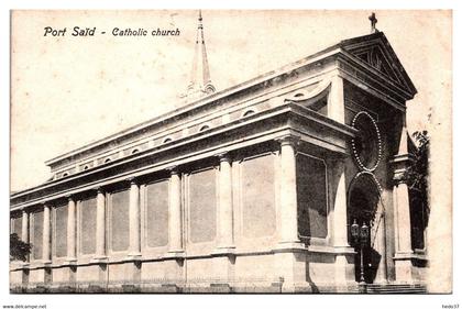Egypte - Port-Saïd - Eglise Catholique
