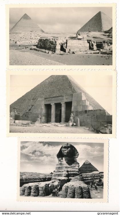 3 PHOTOS. PYRAMIDEN