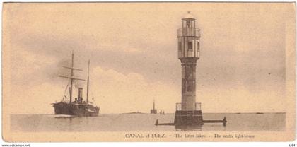 Egypte - Egypt - Suez - Canal of Suez - The bitter lakes - The north light-house - Canal de Suez - Phare - 1919