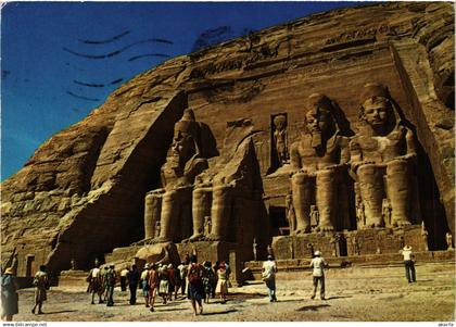 CPM EGYPT Abu Simbel-General view of the Temple Abu Simbel (343615)