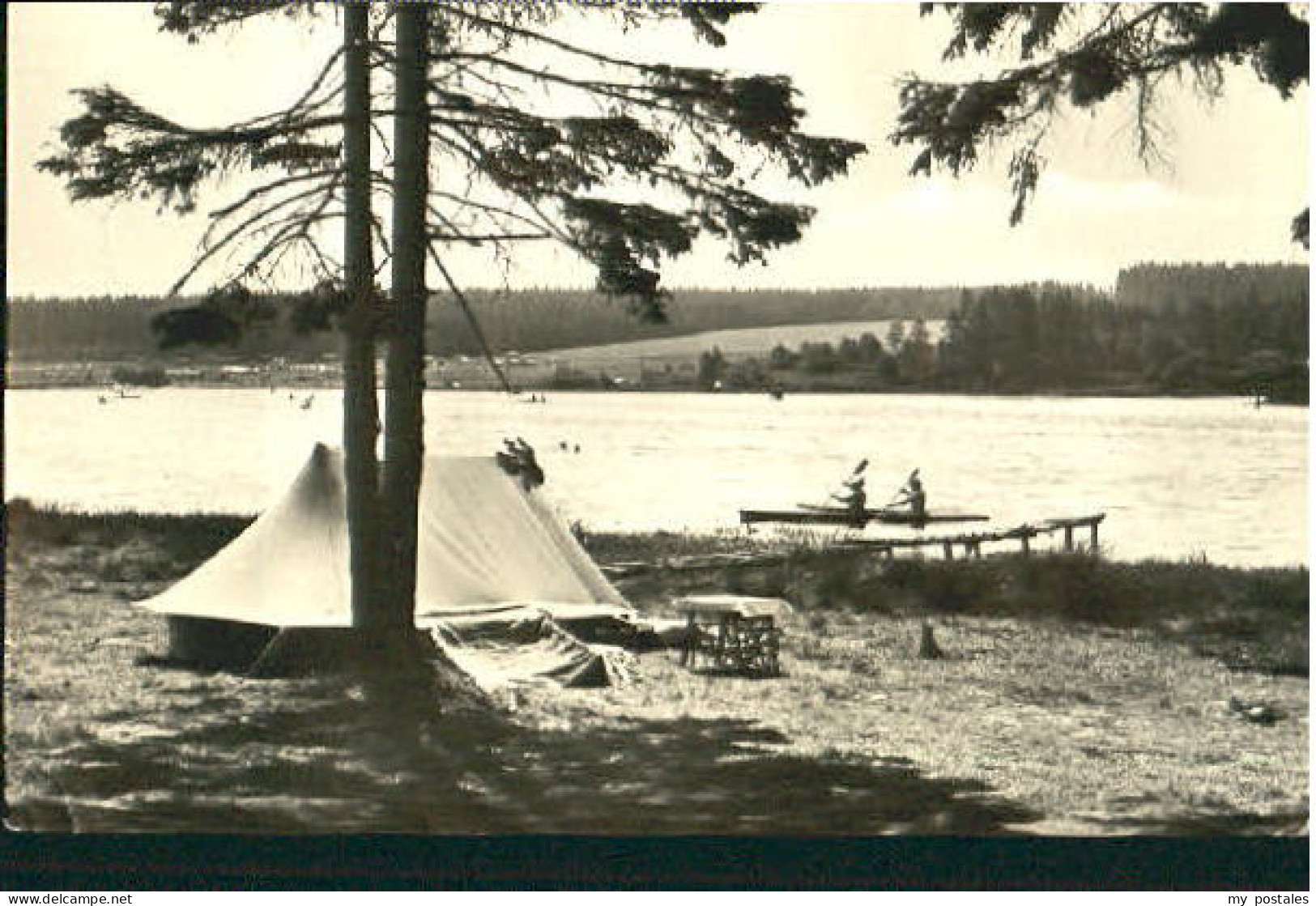 Ehrenfriedersdorf Erzgebirge Ehrenfriedersdorf Geyerschen Teich x 1966