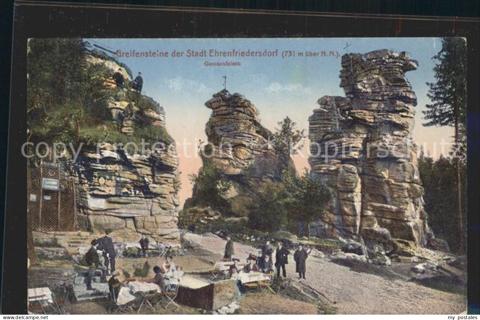 Ehrenfriedersdorf Erzgebirge Greifesteine Gemsenfelsen