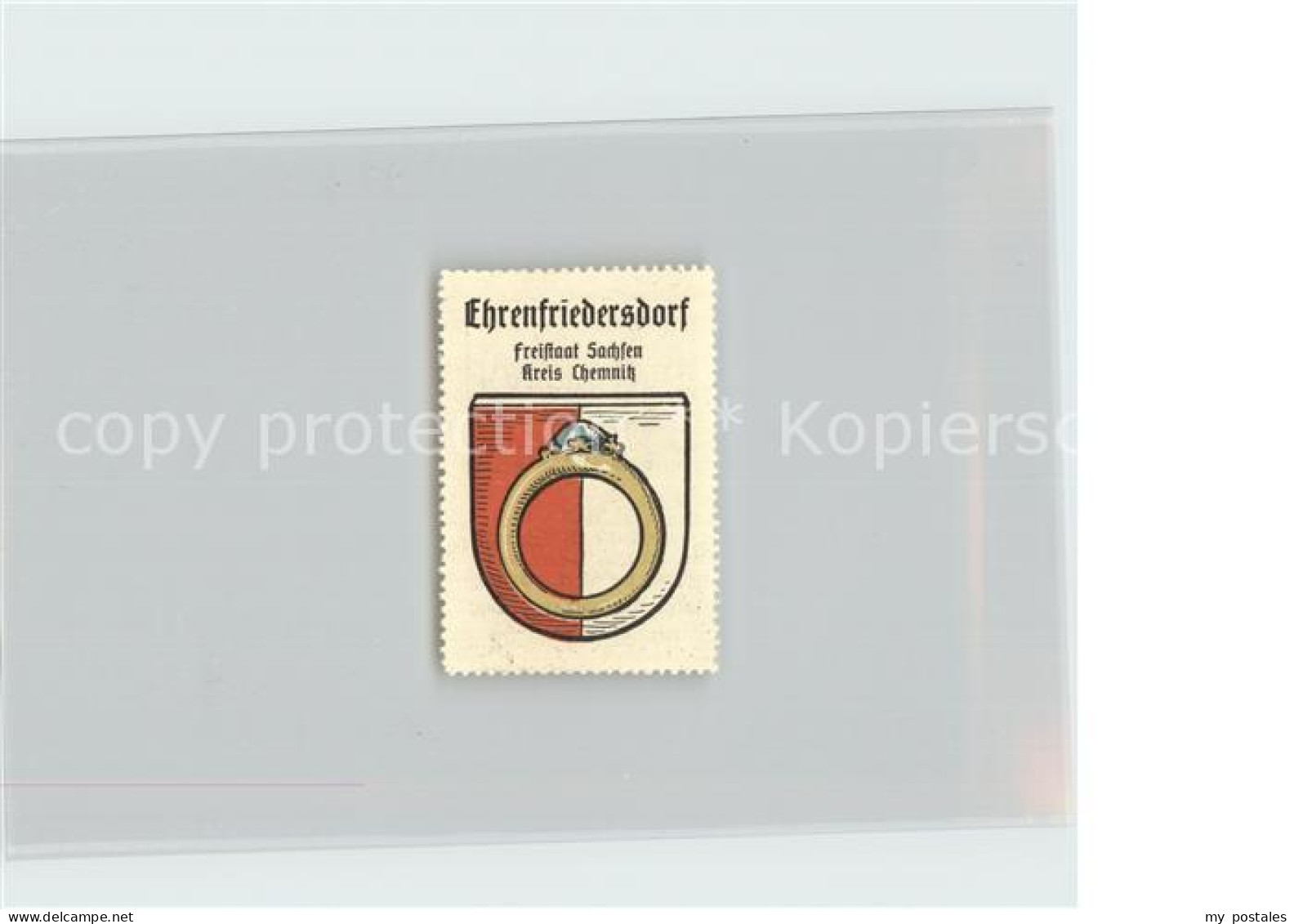 Ehrenfriedersdorf Erzgebirge Wappen Marke