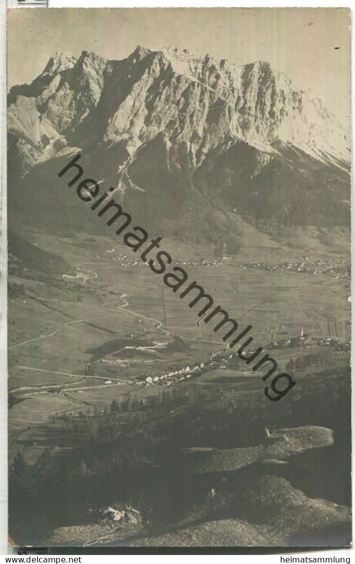 Ehrwald - Foto-Ansichtskarte - Verlag Luis Gruber Ehrwald 20er Jahre