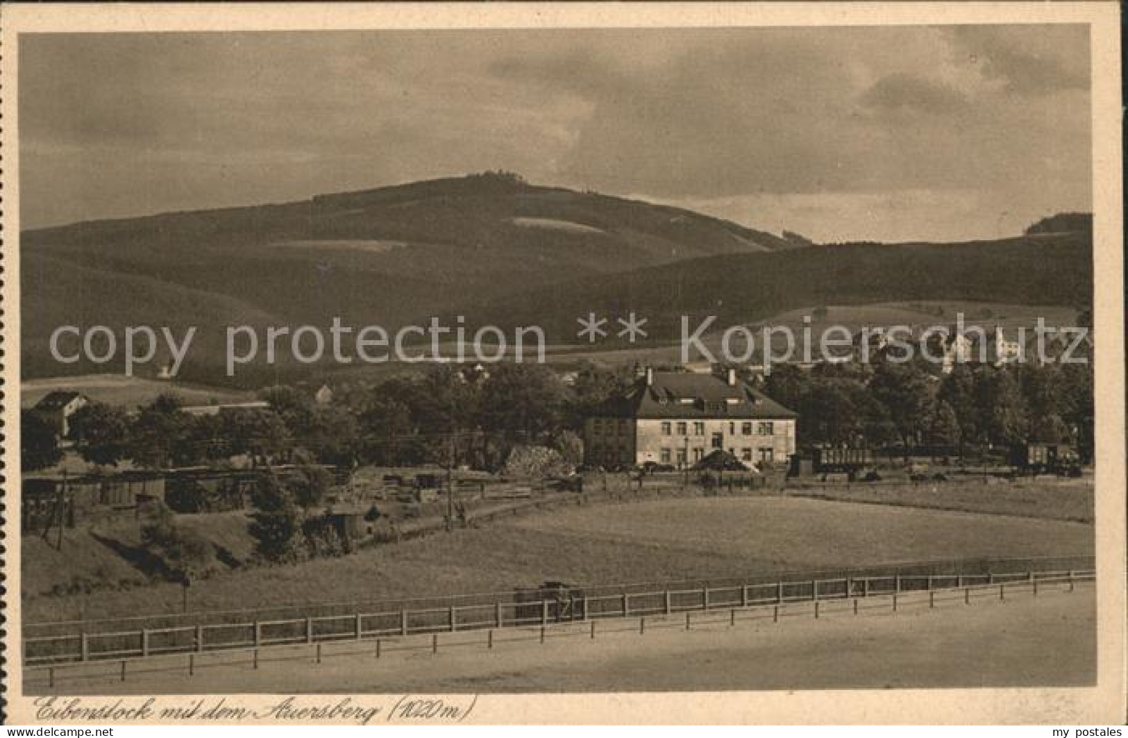 Eibenstock mit Auersberg