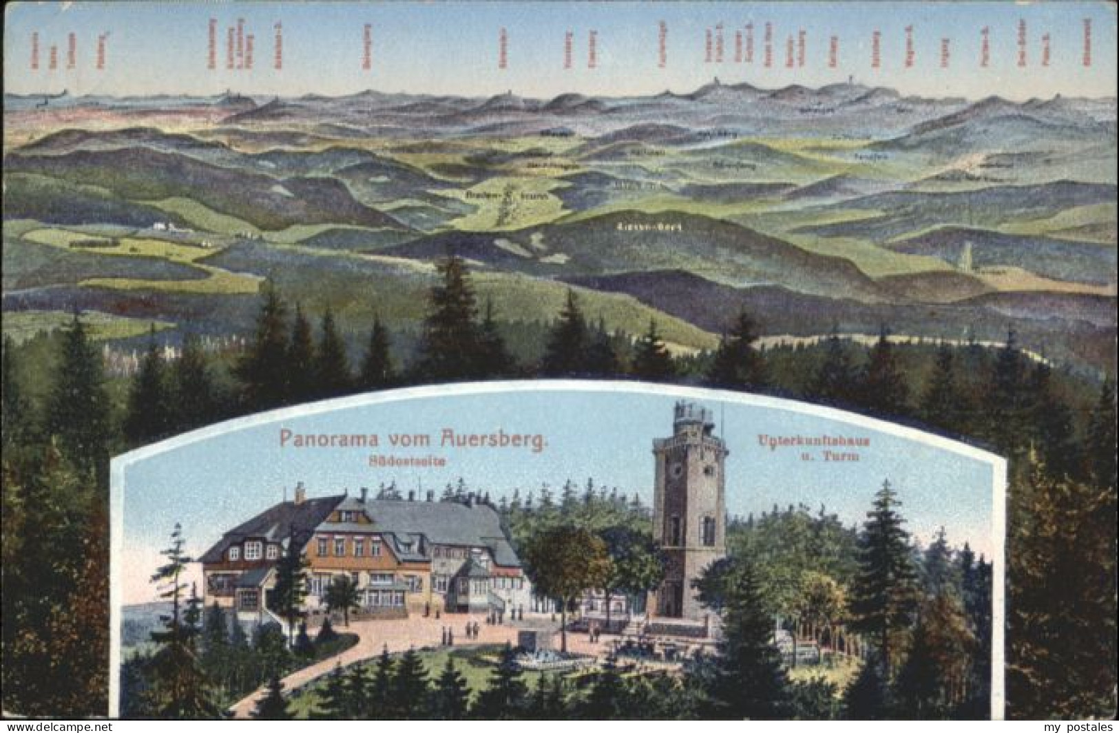 Eibenstock Unterkunftshaus Auersberg