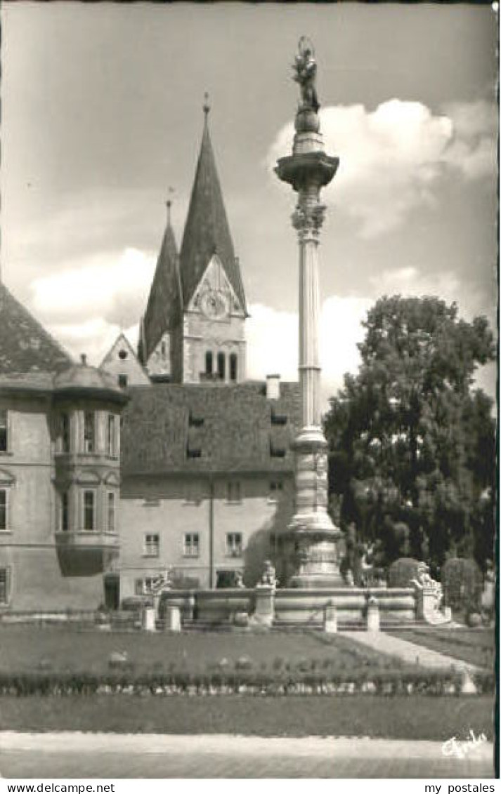 Eichstaett Oberbayern Eichstaett Saeule Platz x 1963