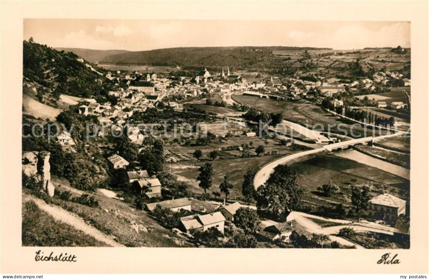 Eichstaett Oberbayern Panorama