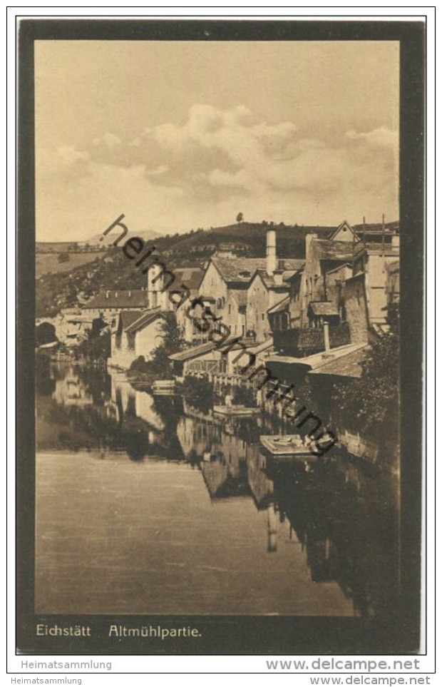 Eichstätt - Altmühlpartie 20er Jahre