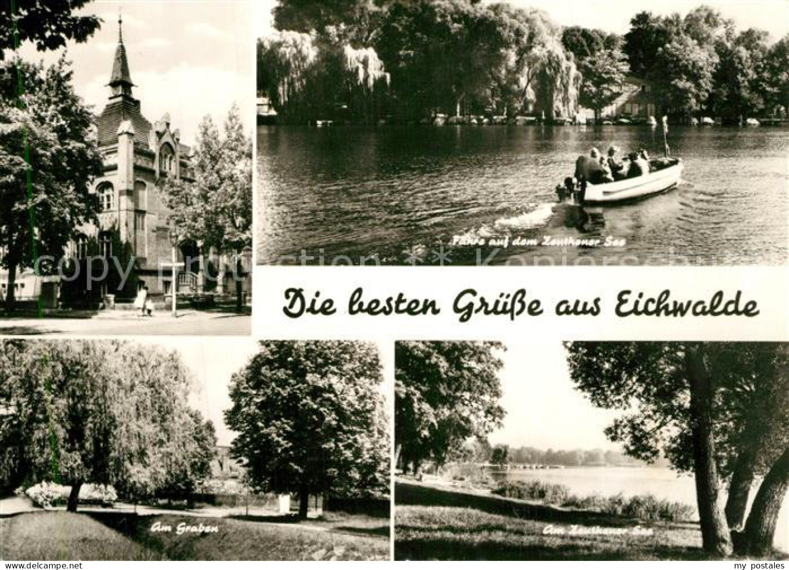 Eichwalde Faehre Zenthauer See Am Graben