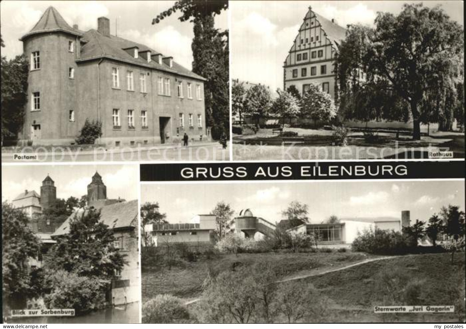 Eilenburg Rathaus Postamt Sorbenburg