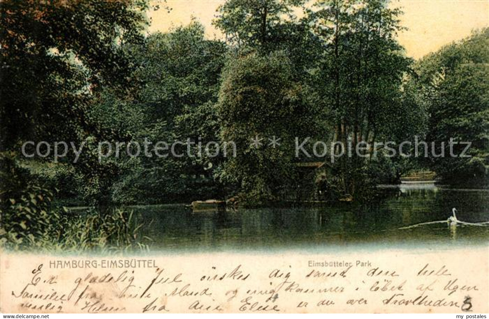 Eimsbuettel Eimsbuetteler Park Schwanenteich