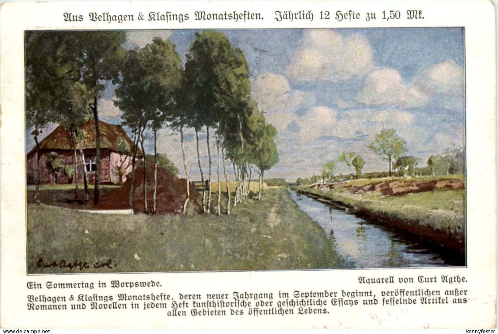 Ein Sommertag in Worpswede