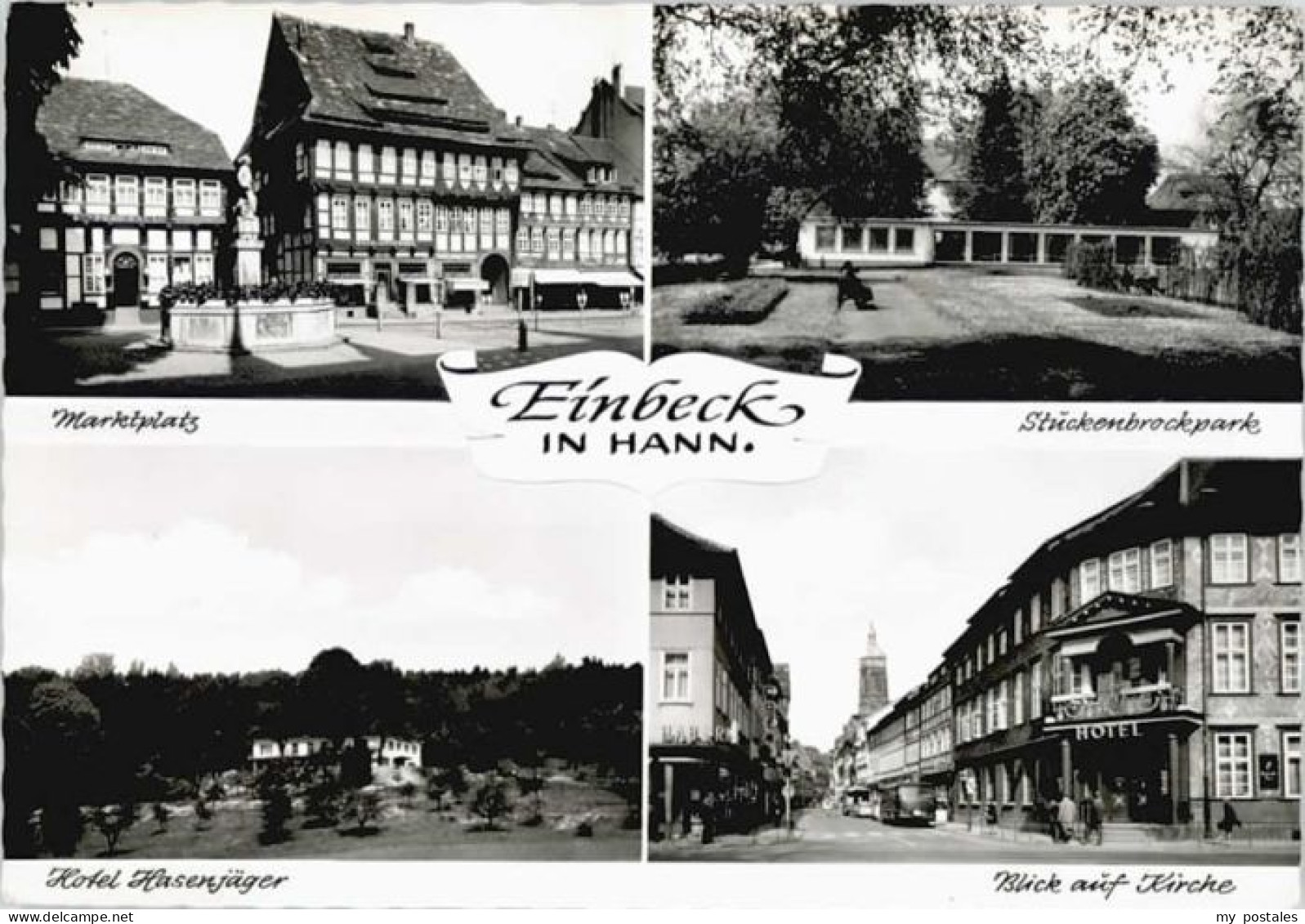 Einbeck Niedersachsen Einbeck Stueckenbrockpark Marktplatz
