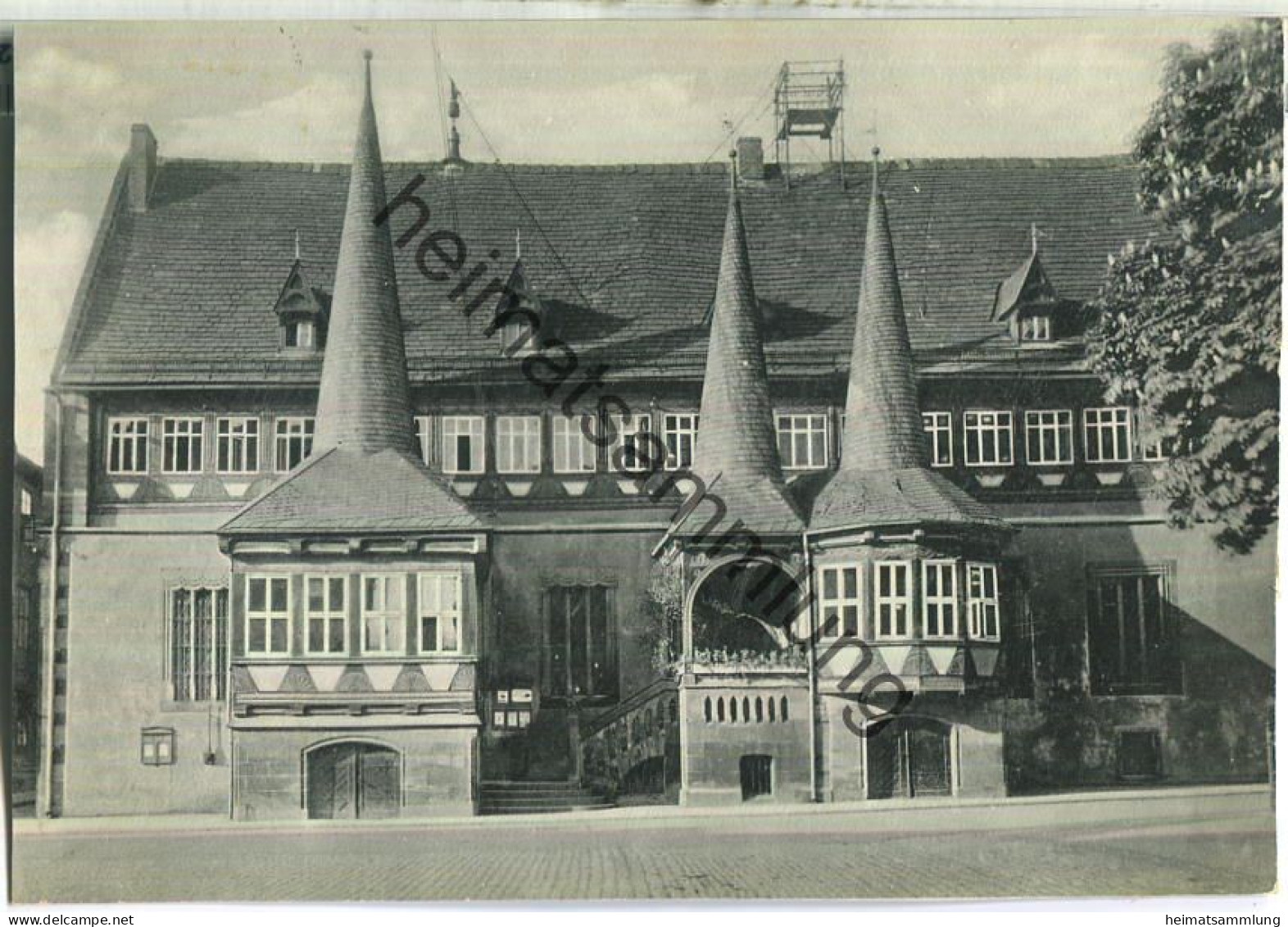 Einbeck - Rathaus - Foto-Ansichtskarte - Verlag Fotohaus E. Gutbrod Einbeck