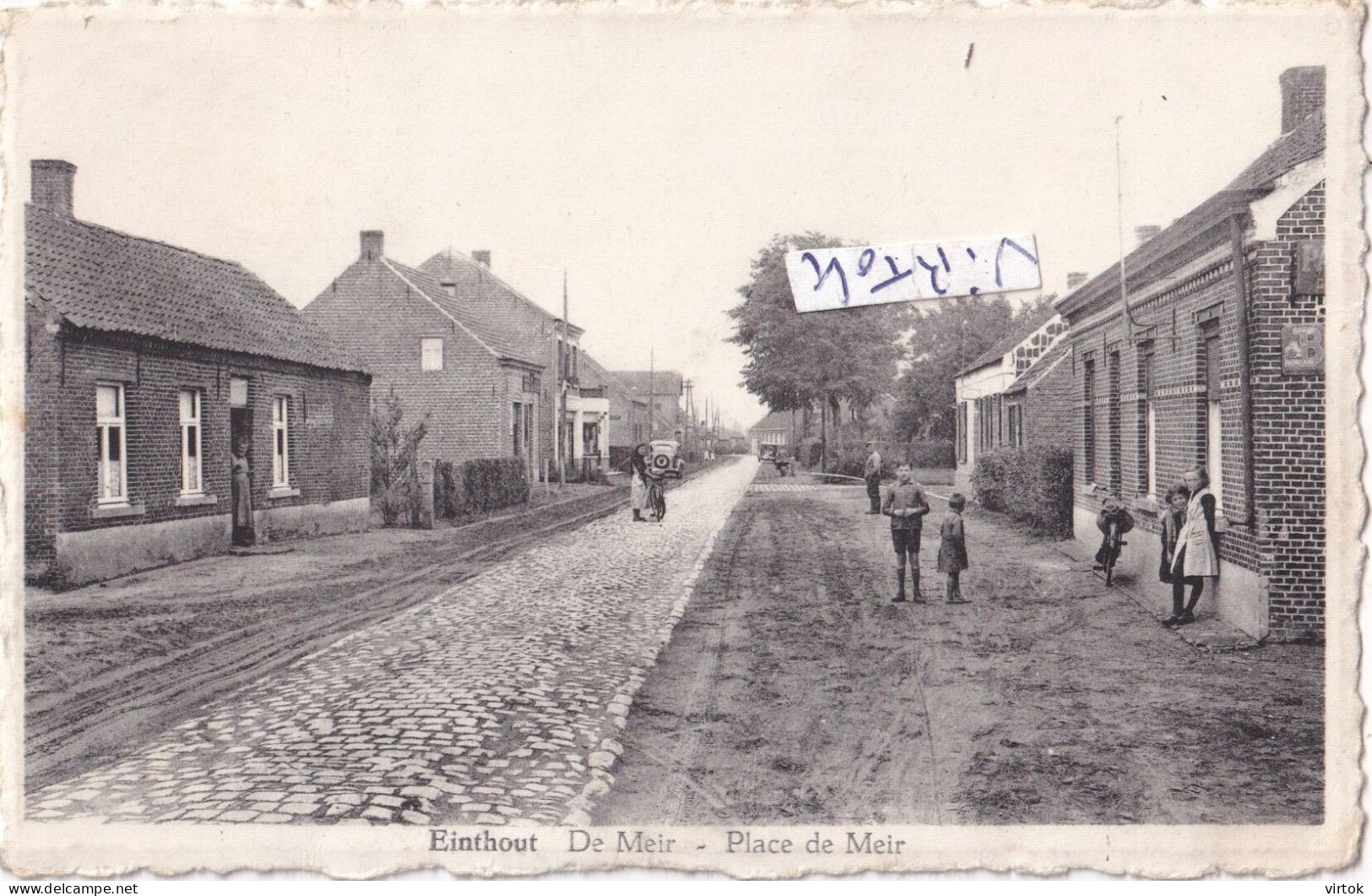 Eindhout - Eynthout - Laakdal :   De Meir  (  geschreven met zegel )