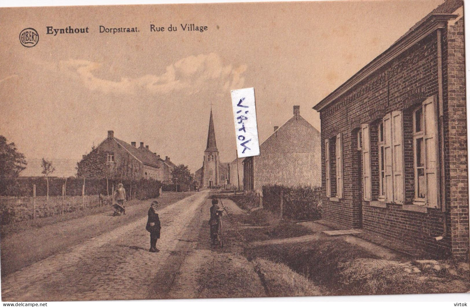 Eindhout - Eynthout - Laakdal :  dorpstraat  (  uitg. Van Dingenen-Sas )