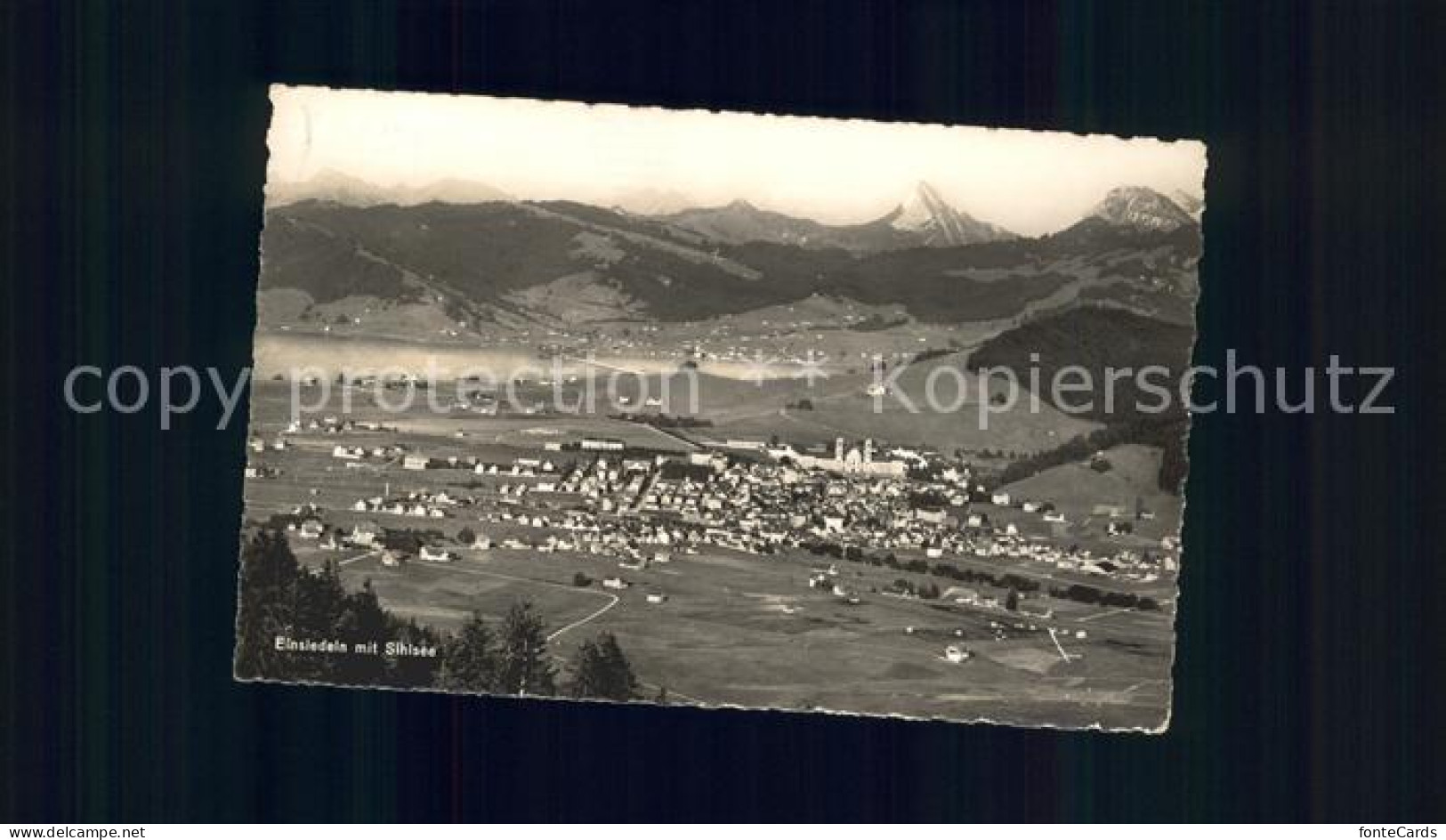 Einsiedeln SZ mit Sihlsee