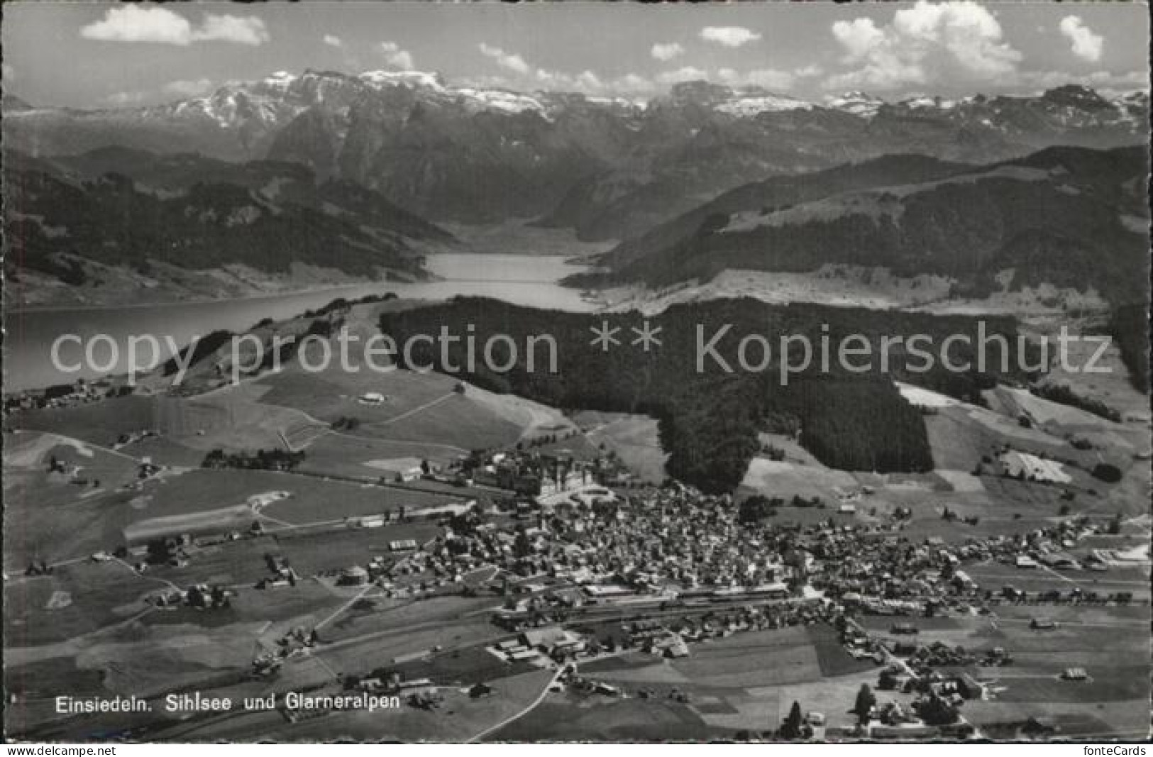Einsiedeln SZ Sihlsee Glarneralpen