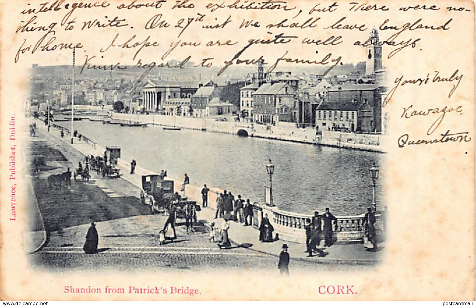 ÉIRE Ireland - CORK - Shandon from Patrick's Bridge