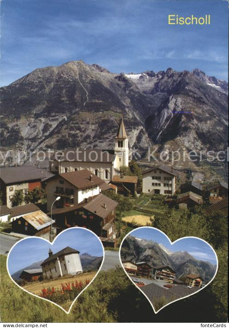 Eischoll Teilansicht mit Kirchen