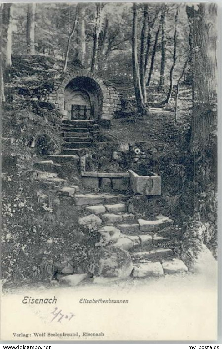 Eisenach Thueringen Eisenach Elisabethen-Brunnen