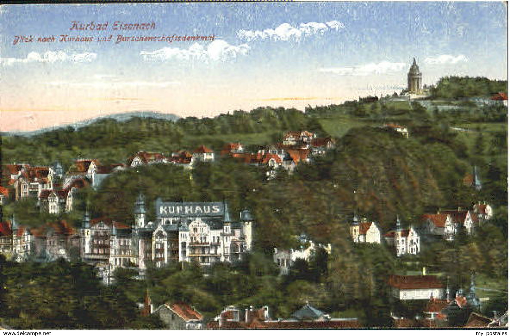 Eisenach Thueringen Eisenach Kurhaus Denkmal x 1921