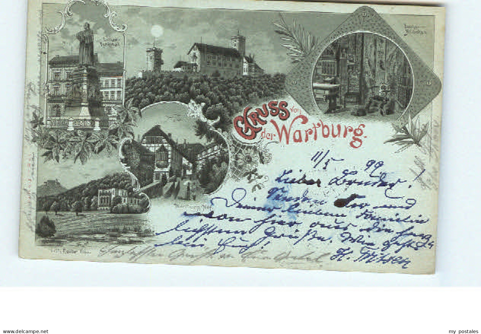 Eisenach Thueringen Eisenach Wartburg