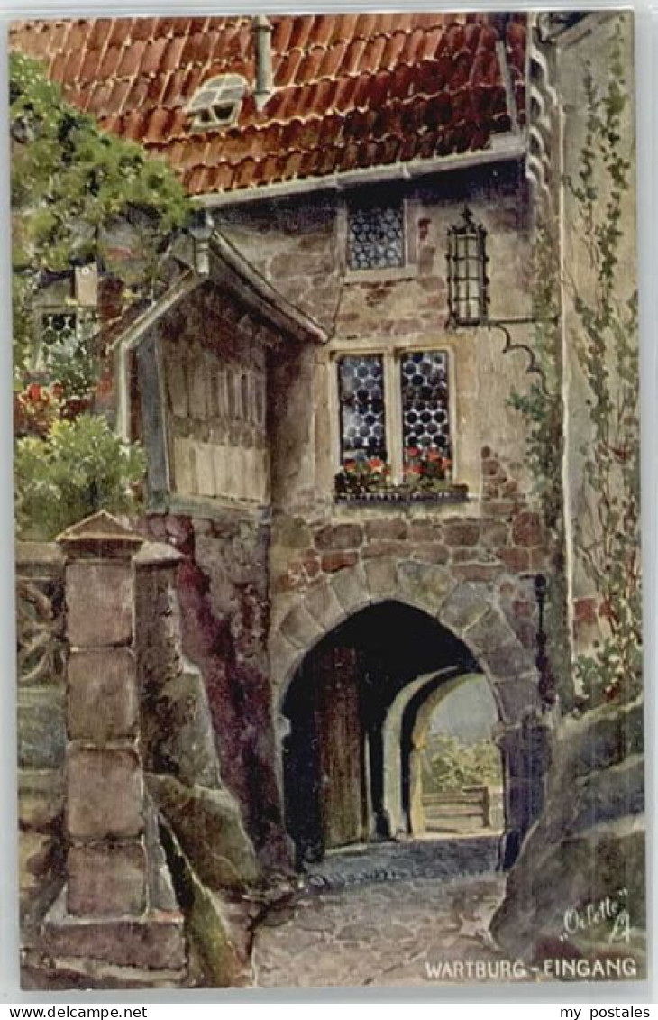 Eisenach Thueringen Eisenach Wartburg Kuenstlerkarte