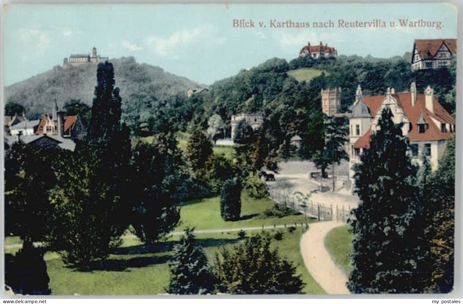 Eisenach Thueringen Eisenach Wartburg Reutervilla