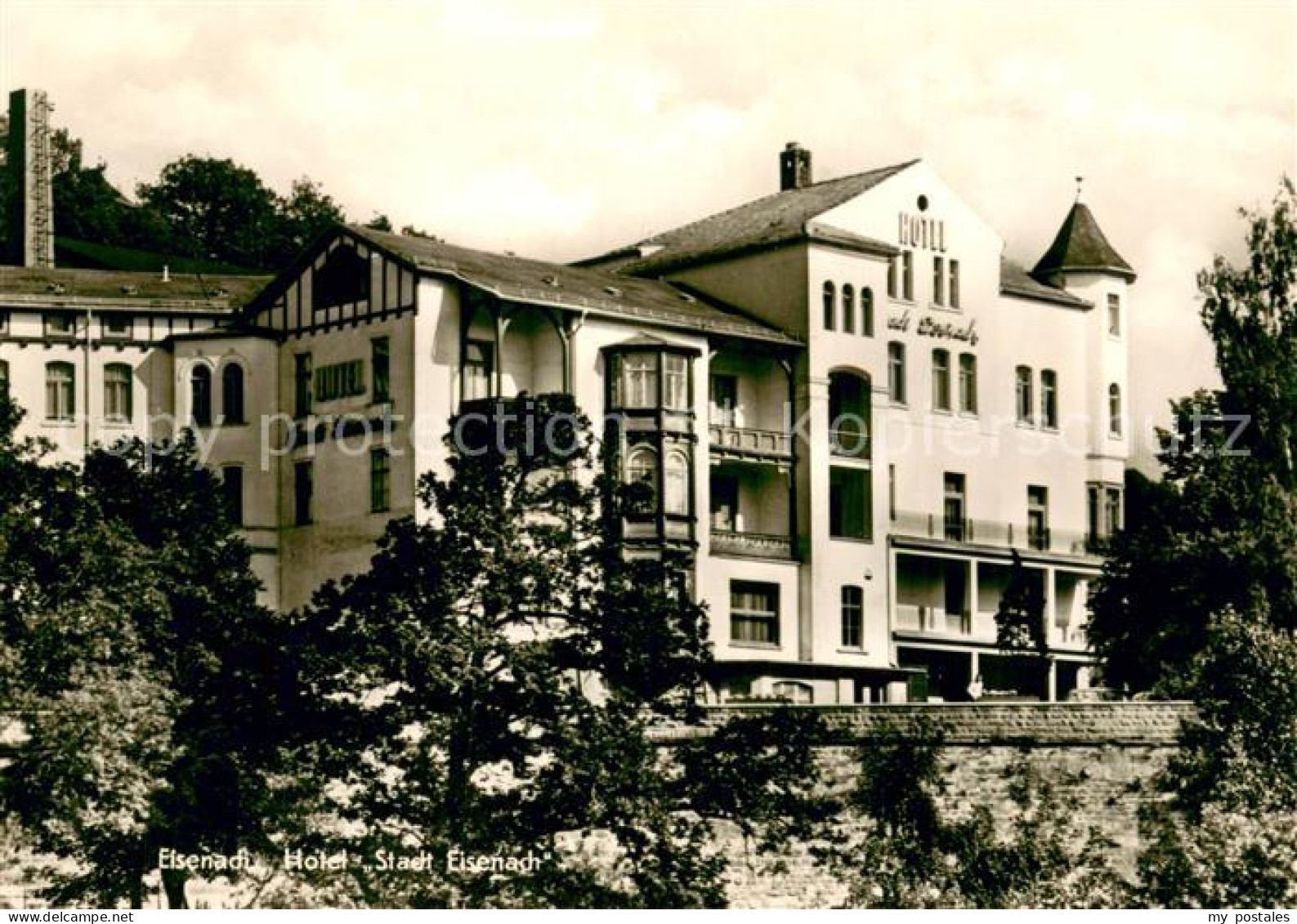 EISENACH Thueringen Hotel Stadt Eisenach Aussenansicht