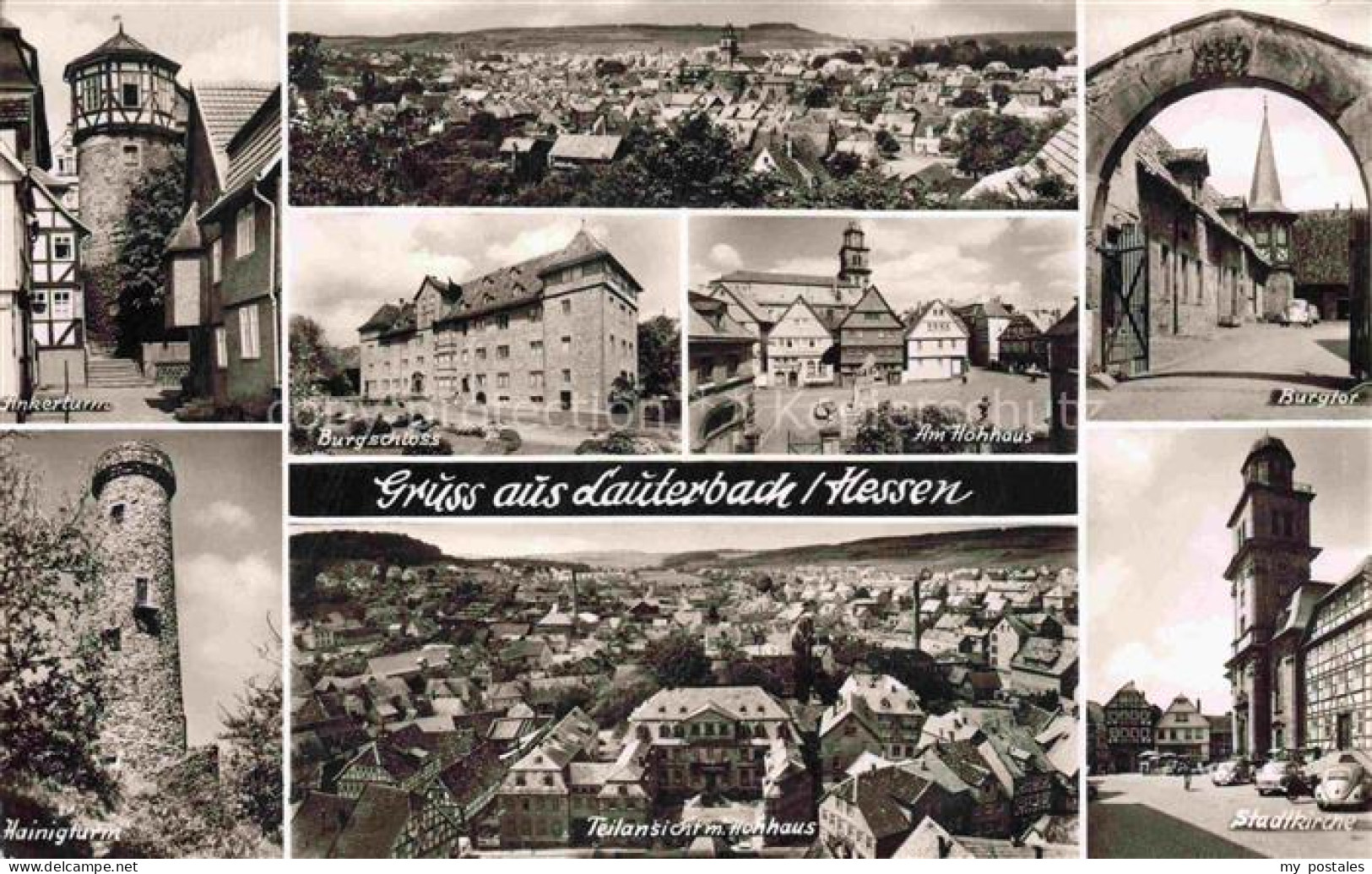 Eisenbach Vogelsbergkreis Lauterbach Hessen Ankerturm Burgschloss Am-Hoenhaus Bu