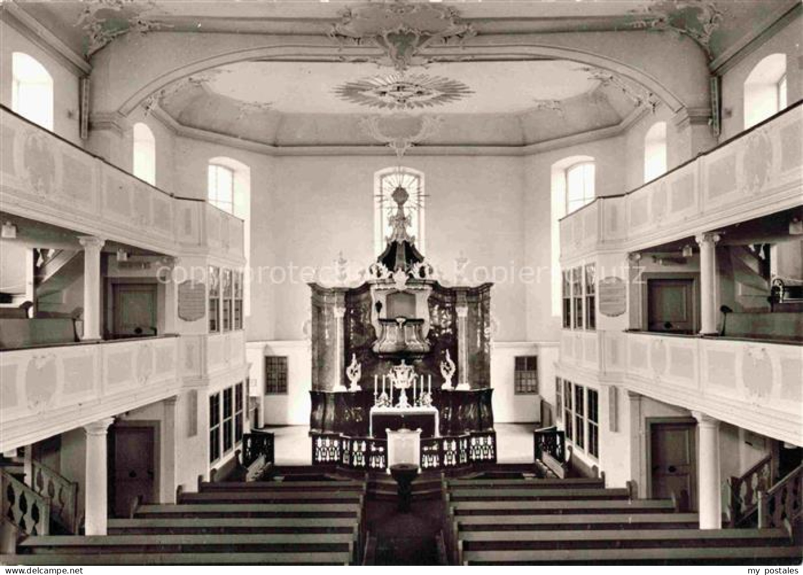 Eisenbach Vogelsbergkreis Lauterbach Hessen Evangelische-Stadtkirche Kircheninne