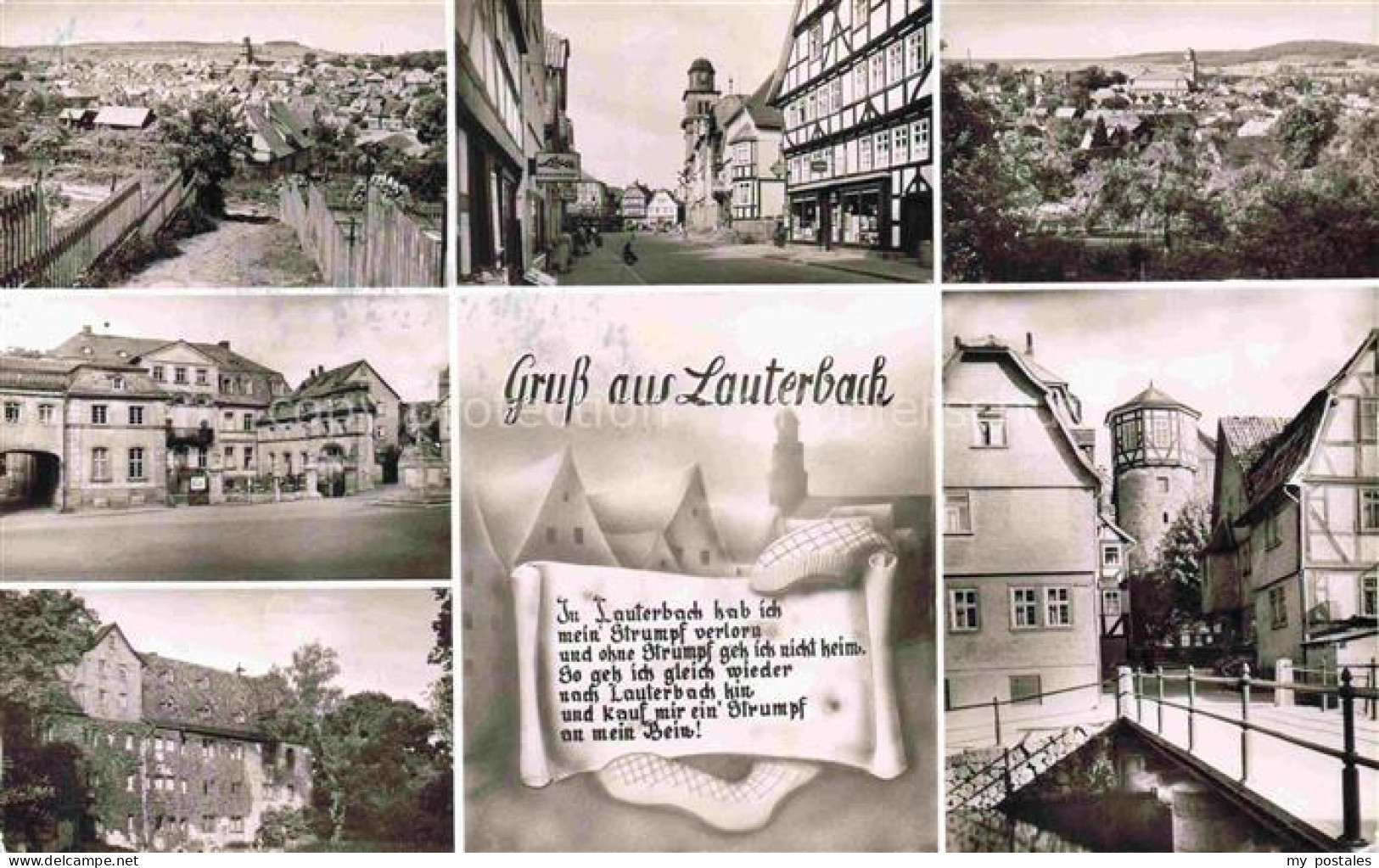 Eisenbach Vogelsbergkreis Lauterbach Hessen Stadtansicht Kirche Marktplatz Anker