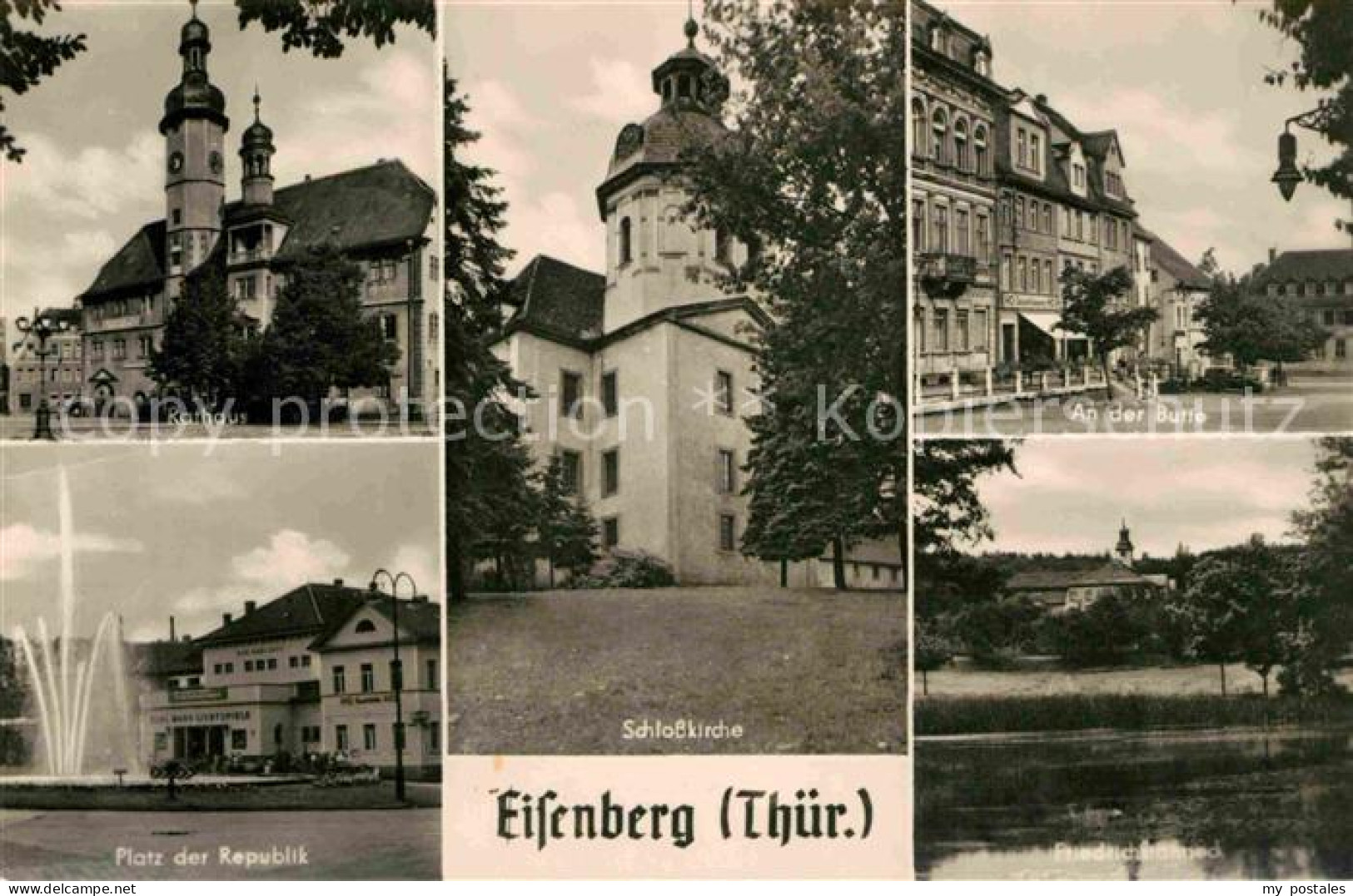 Eisenberg Thueringen An der Butte Schlosskirche %ra