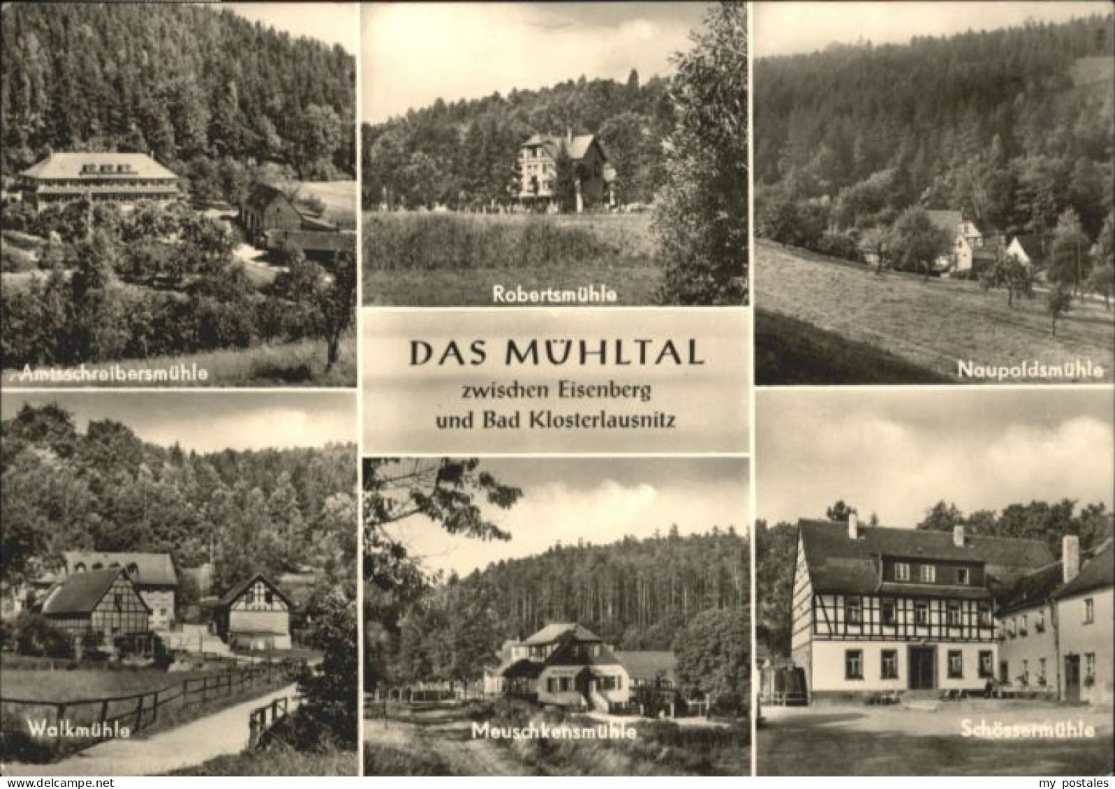 Eisenberg Thueringen Eisenberg Muehltal  Robertsmuehle Amtsschreibersmuehle Naup