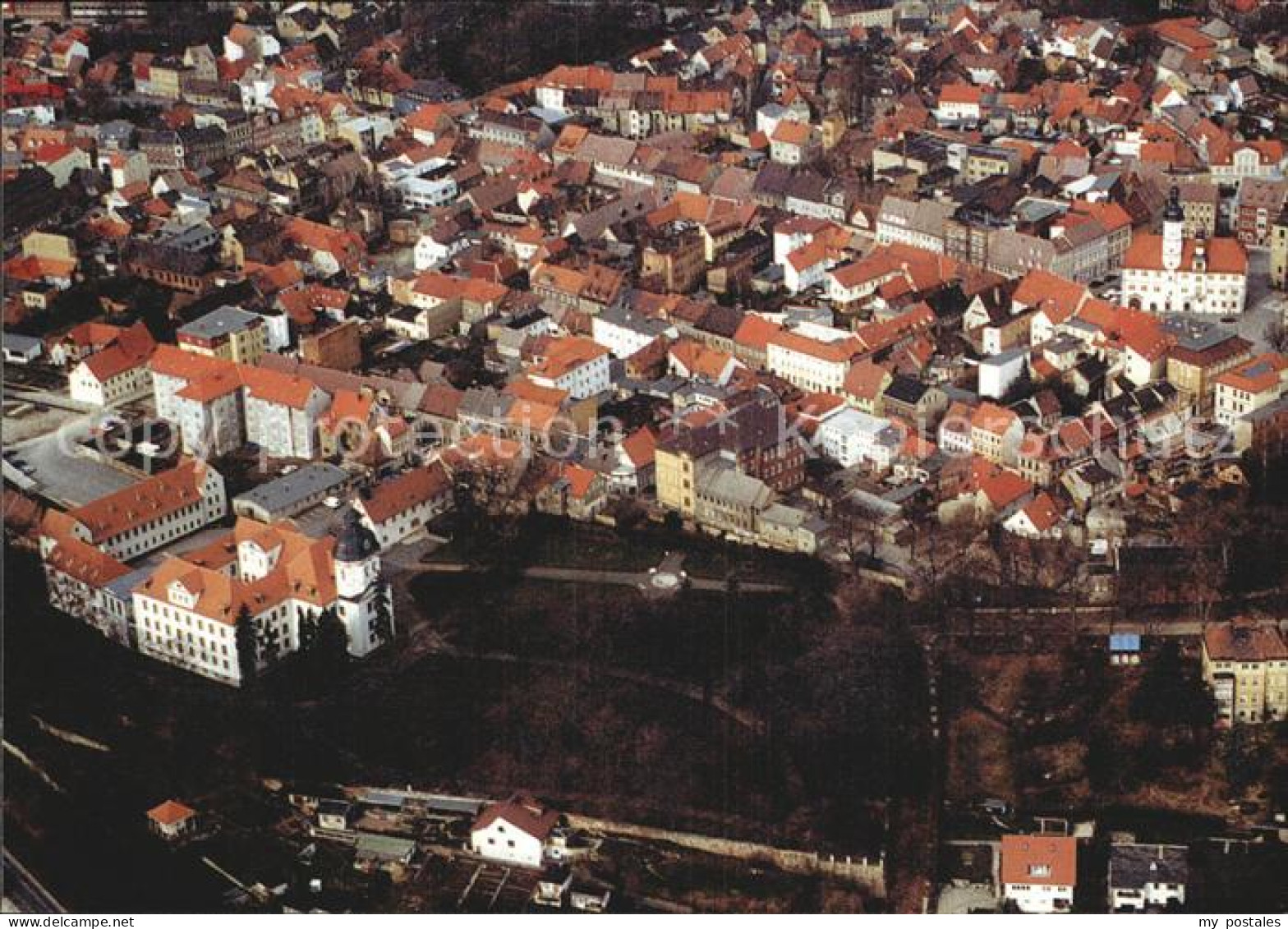 Eisenberg Thueringen Luftaufnahme