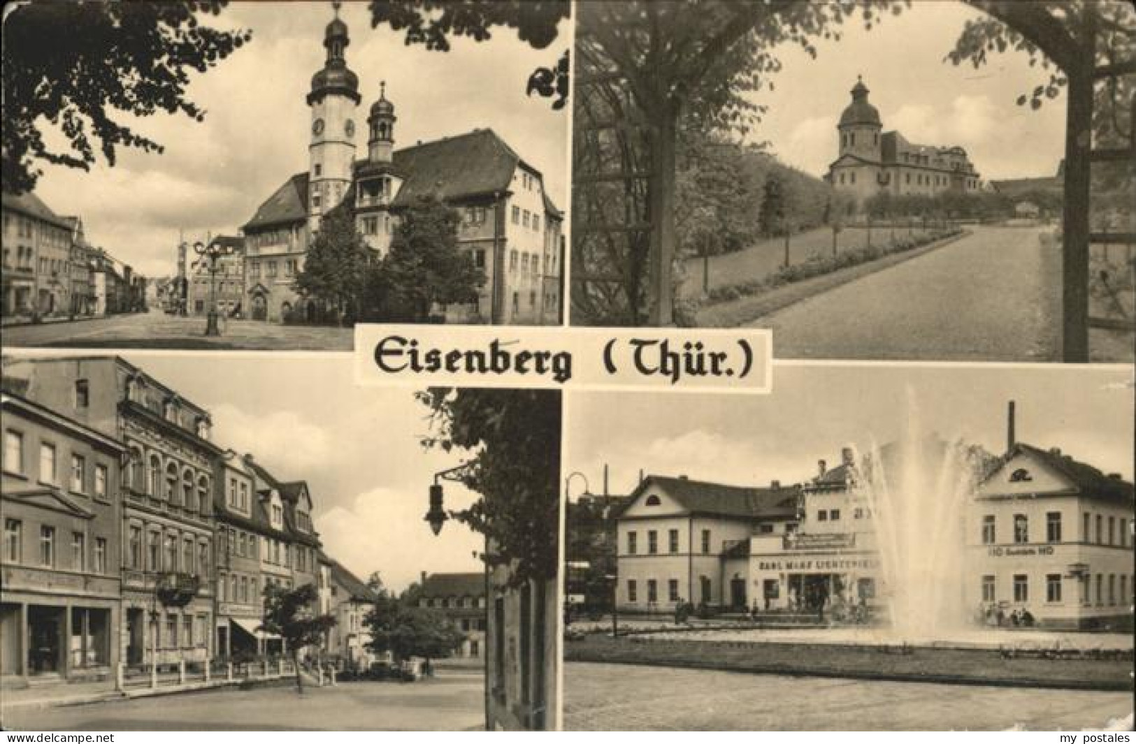 Eisenberg Thueringen Teilansichten