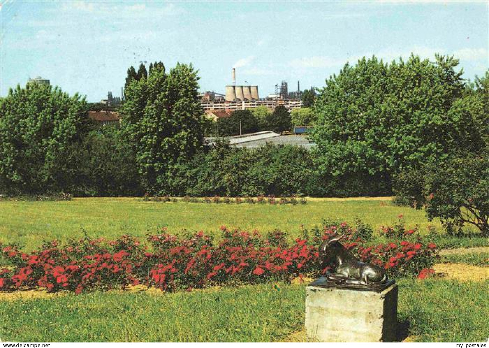 Eisenhuettenstadt Blick vom Rosenhuegel