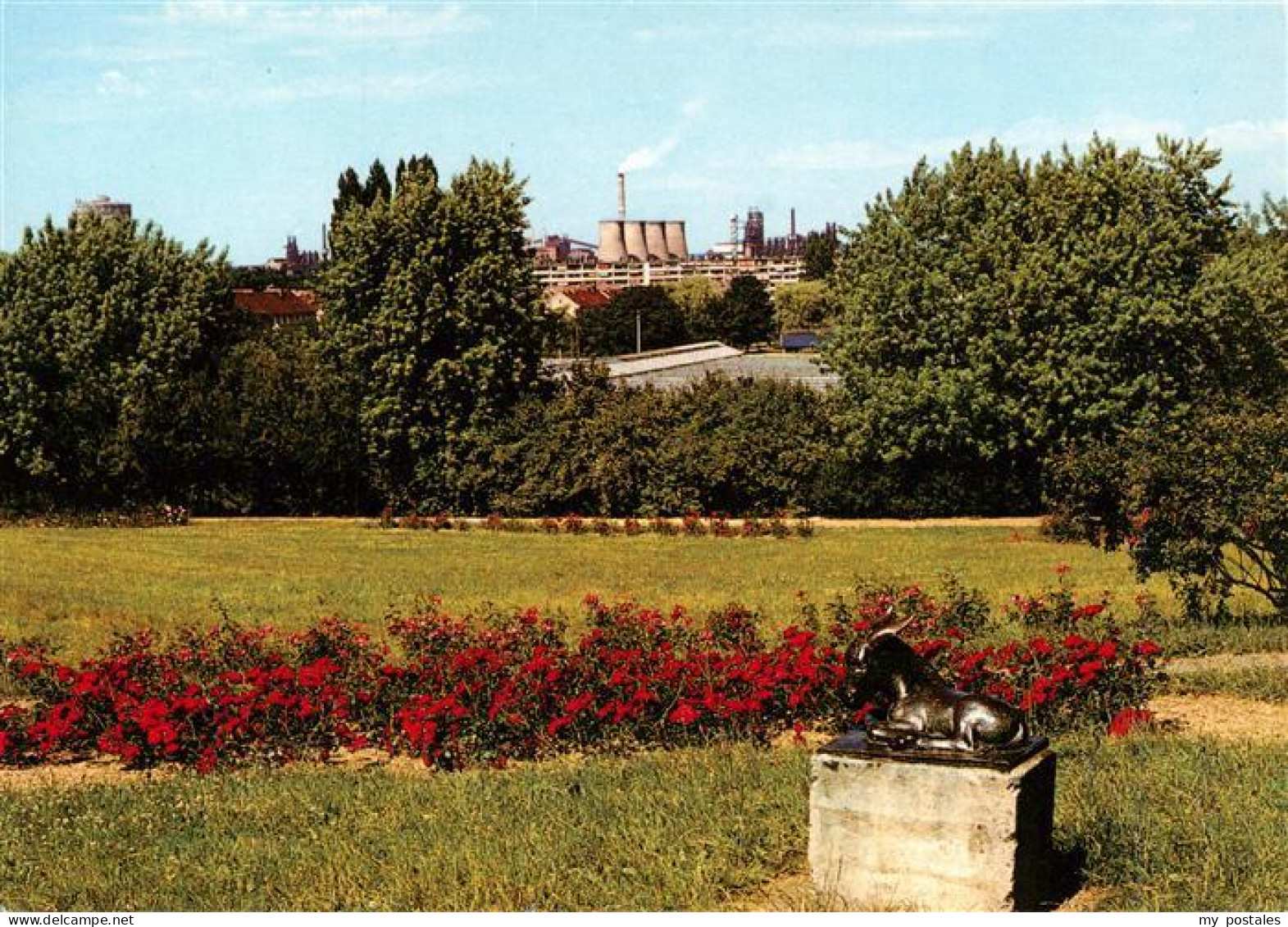 Eisenhuettenstadt Blick vom Rosenhuegel