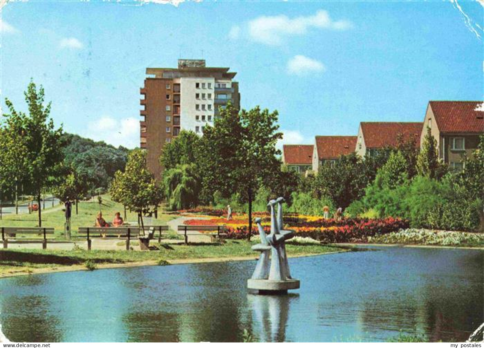 Eisenhuettenstadt Diehloer Strasse Parkanlagen