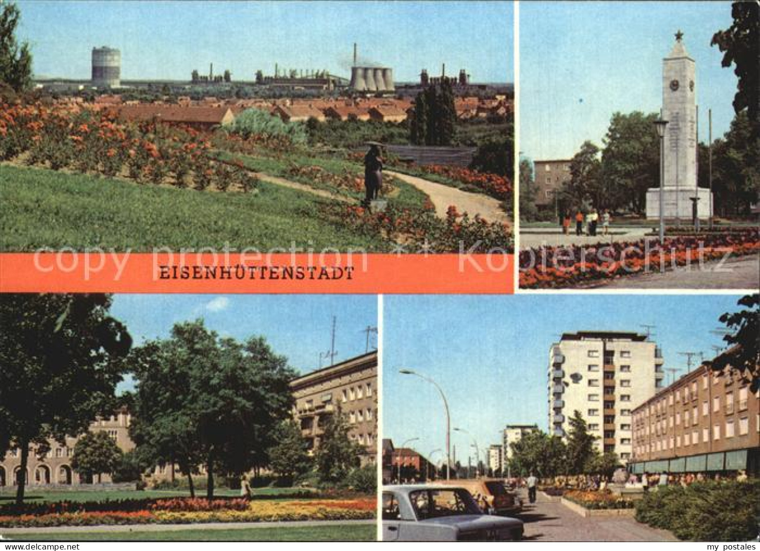 Eisenhuettenstadt Rosenhuegel Pawlowallee Leninallee