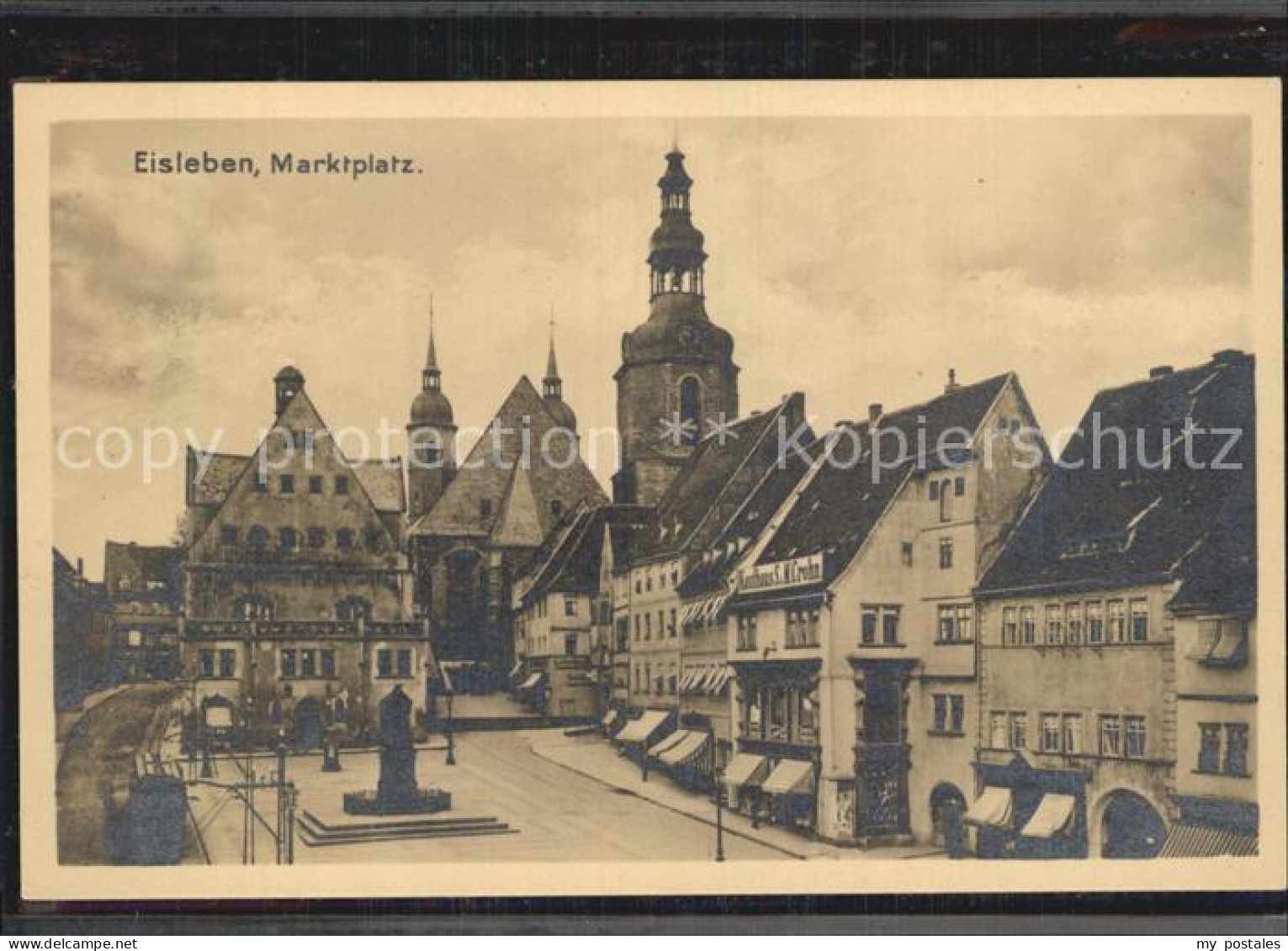 Eisleben Marktplatz