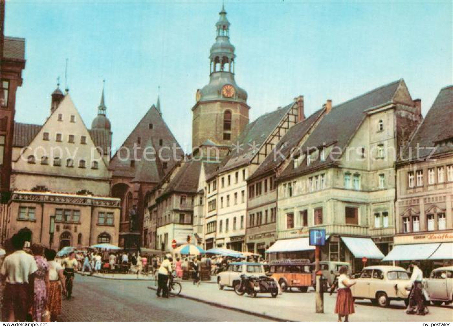 Eisleben Marktplatz